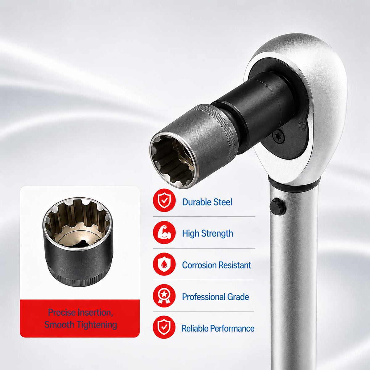 Dugókulcs készlet VARIO plus 1/2 8-32 mm GEBO TOOLS