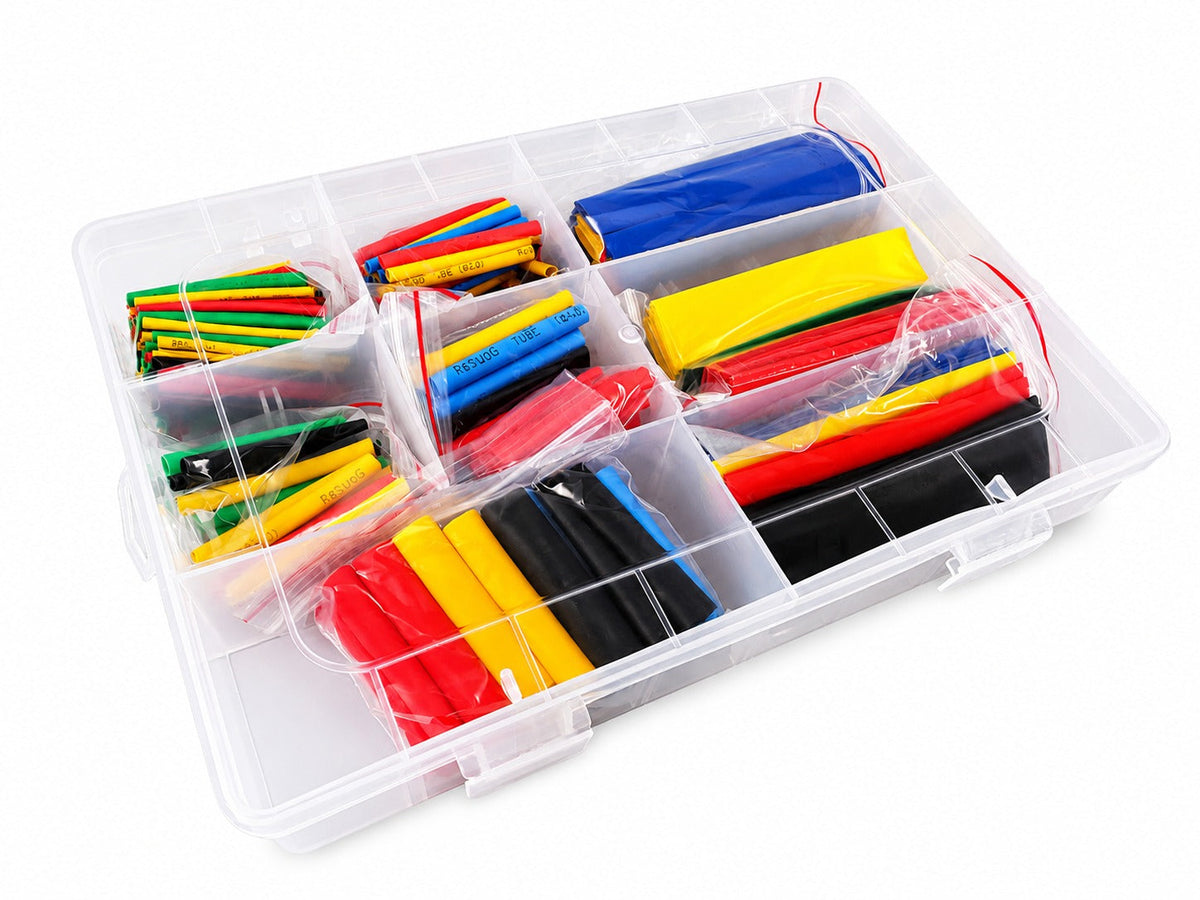 Zsugorcső készlet 328 db 2 típus GEBO TOOLS