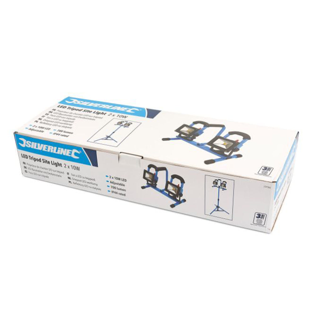 LED LÁMPA 2 X 10W 700 LUMEN 230 V ÁLLVÁNNYAL