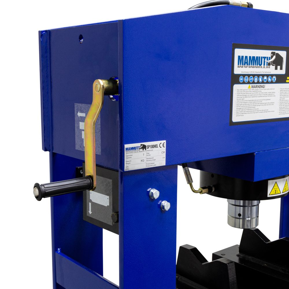 ELEKTRO-HIDRAULIKUS PRÉS 100 T