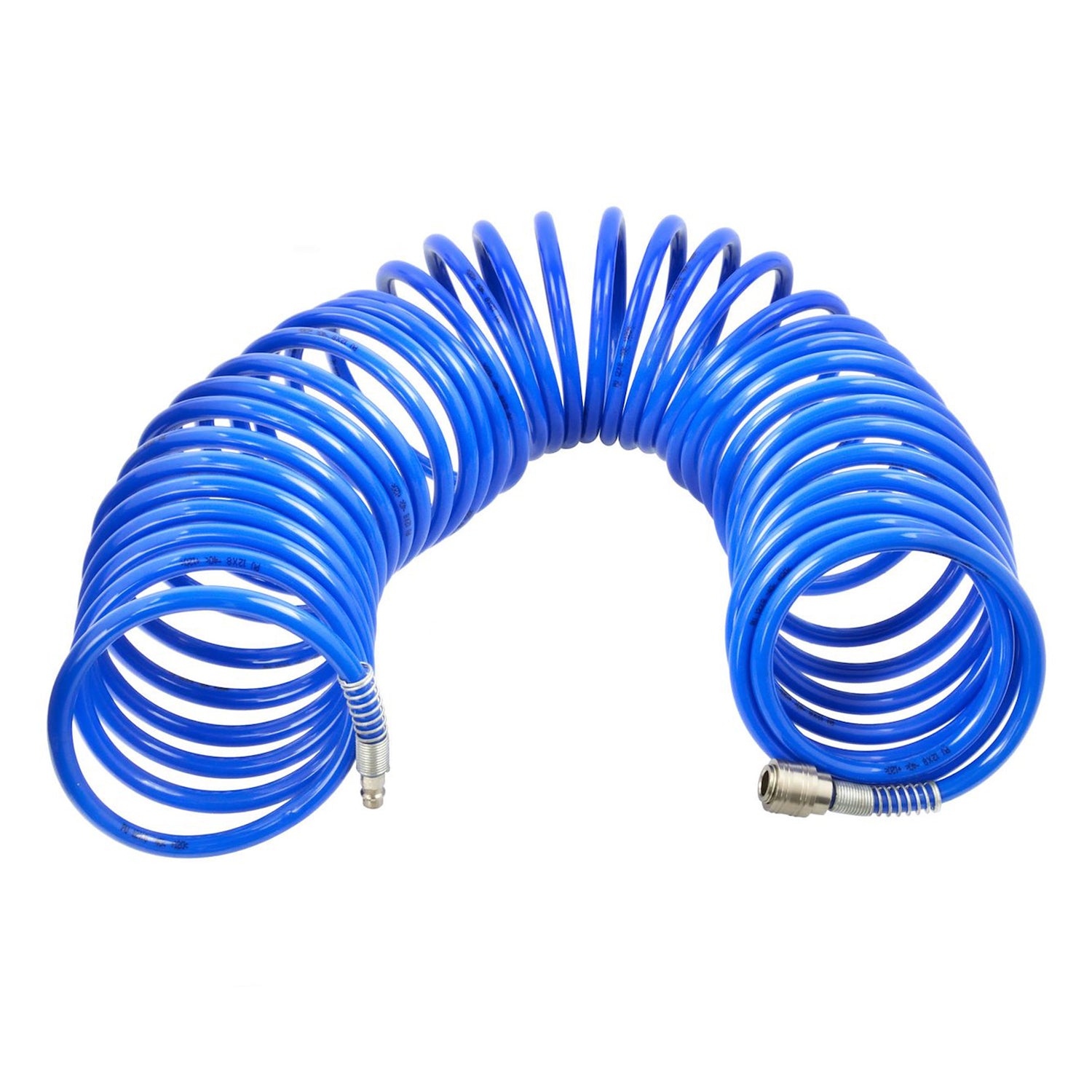 Spirális légtömlő gyorscsatlakozóval 20m 8x12mm