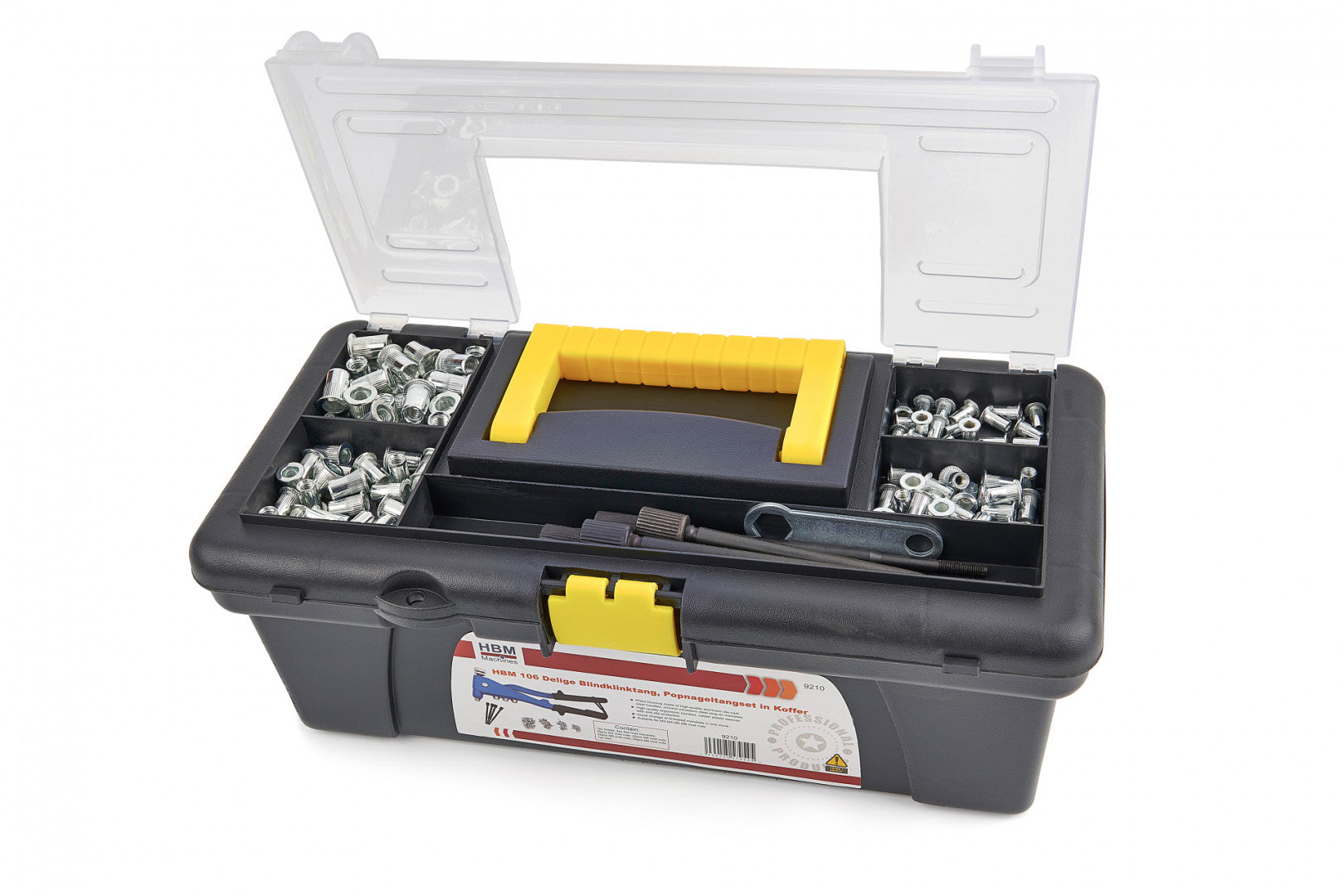 Szegecselő fogó m3-m6 106 db HBM