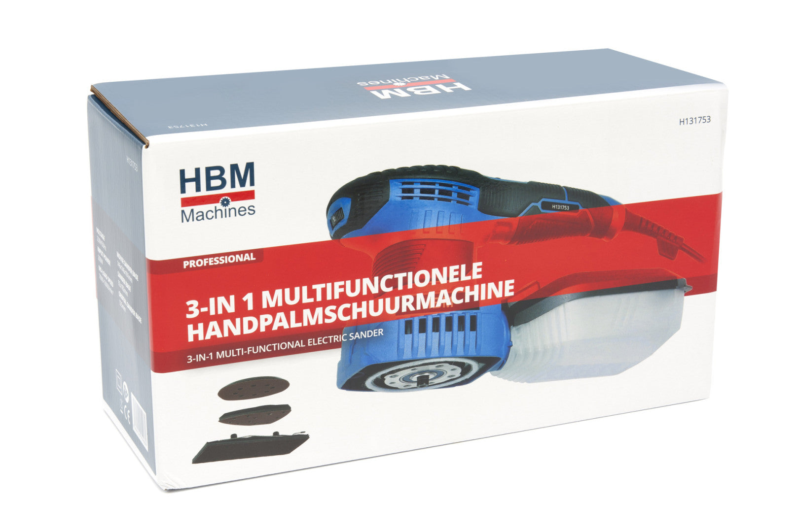 TübBFunkciós csiszoló 3 az 1-ben HBM