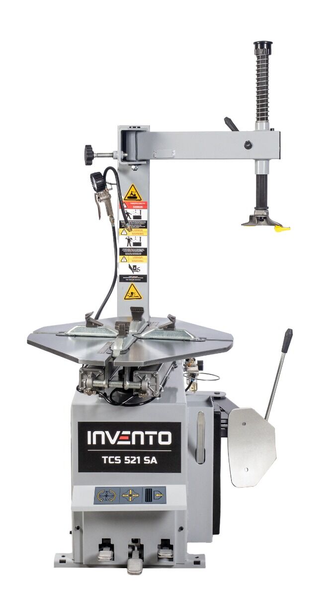 GUMISZERELŐ - KERÉKSZERELŐ GÉP 21" 230 V INVENTO TCS 521 SA