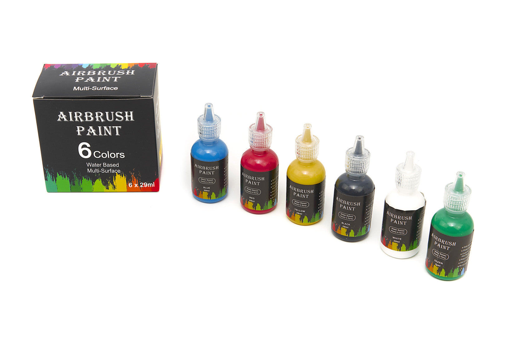 Teljes készlet AIRBRUSH kompresszor pisztoly és festék