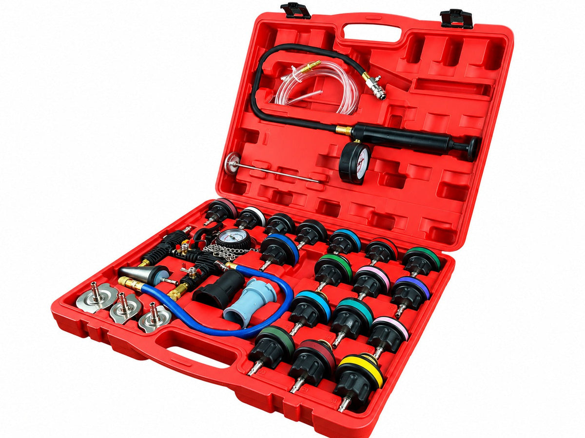 Hűtőrendszer ellenőrző tesztelő 28 darab GEBO TOOLS