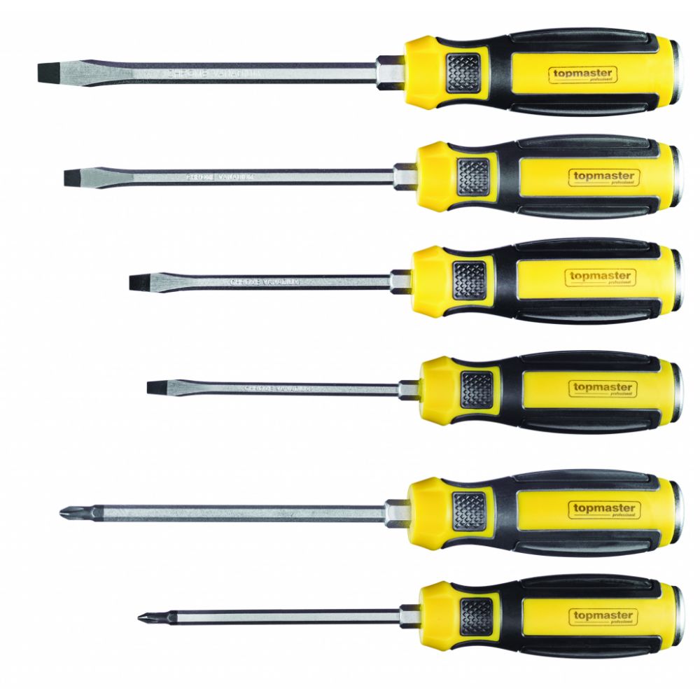 Topmaster csavarhúzó készlet 6 db cr-v