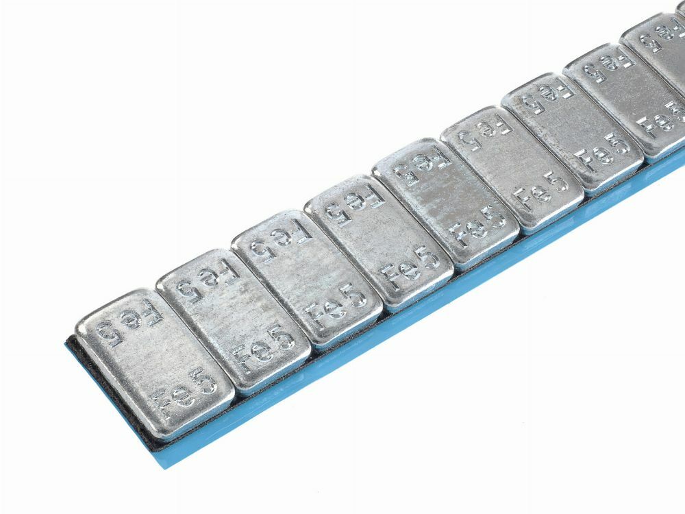 ÖNTAPADÓ CENTÍROZÓ KERÉKSÚLY KÉSZLET GUMIABRONCSOKHOZ 5 G 100 SÁV 12 DB/SÁV