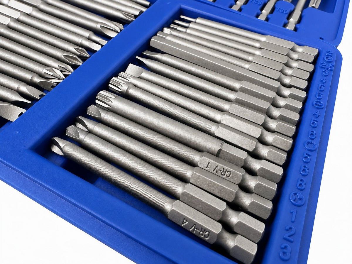 Hosszú bit készlet fúrógéphez 50 db GEBO TOOLS