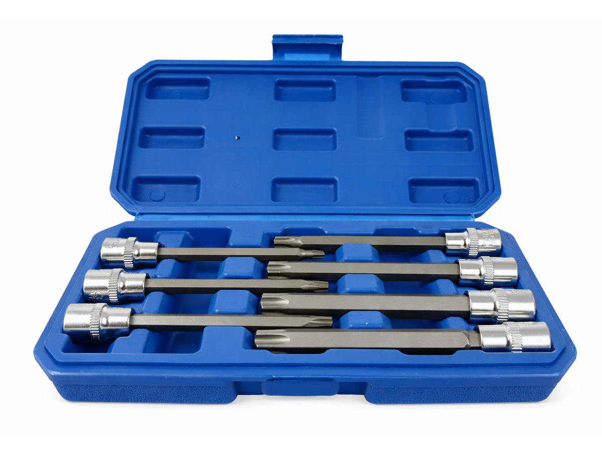 Extra hosszú TORX bit készlet 3/8" 7 db