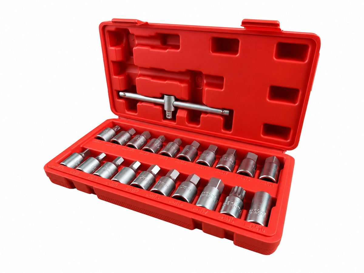 Olajteknő kulcs készlet 21 db GEBO TOOLS