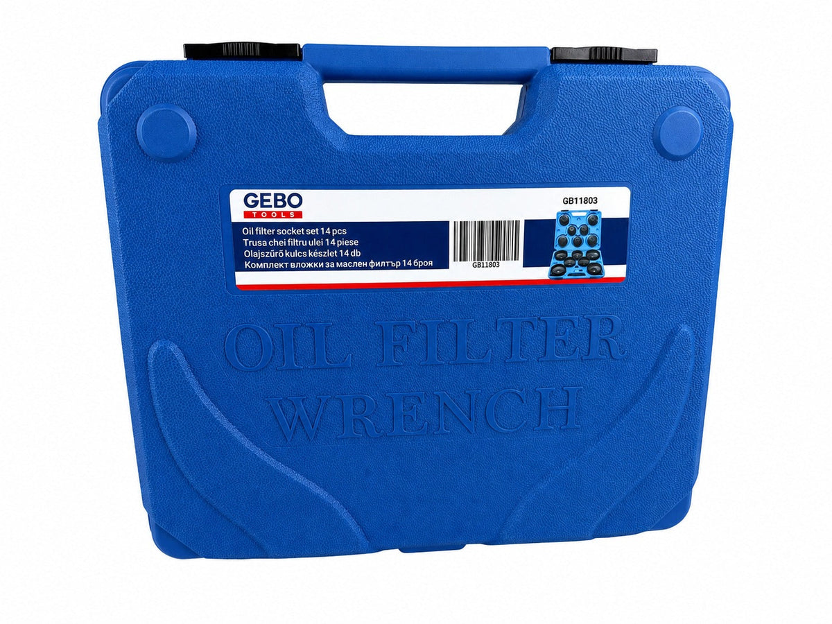 Olajszűrő kulcs készlet 14 db GEBO TOOLS