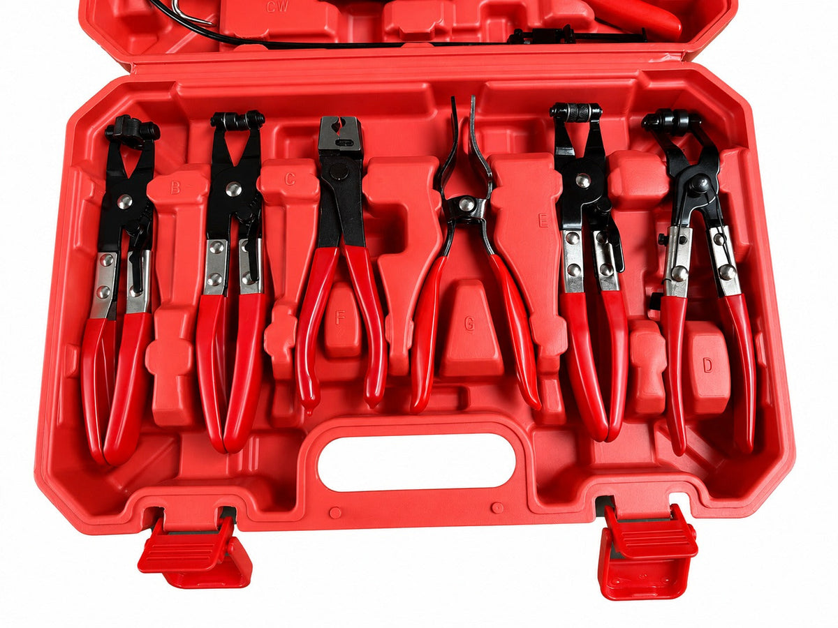Vízcső bilincsfogó készlet 9 db GEBO TOOLS