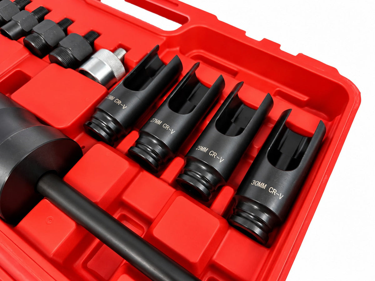 Injektor - porlasztó kihúzó készlet diesel 14 db GEBO TOOLS