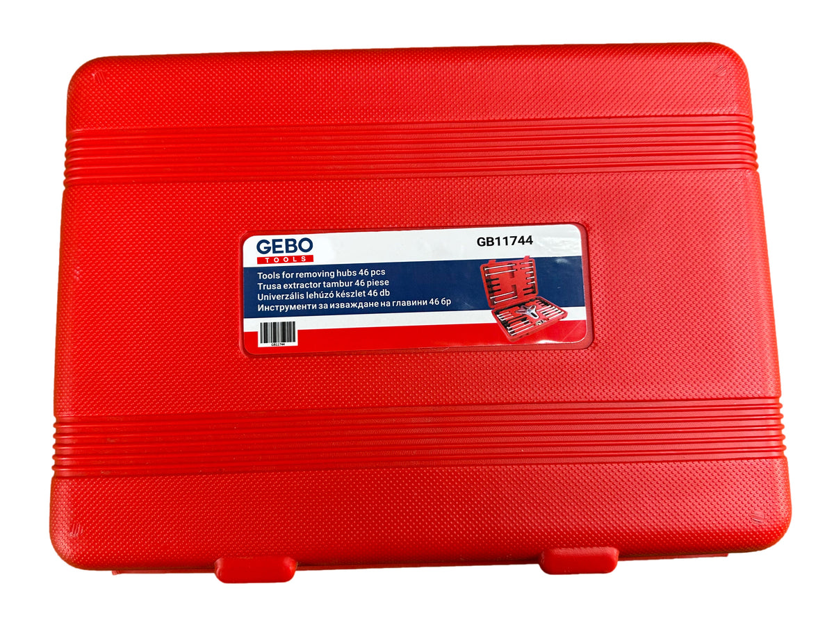 Kerékdob kihúzó készlet 46 darab GEBO TOOLS