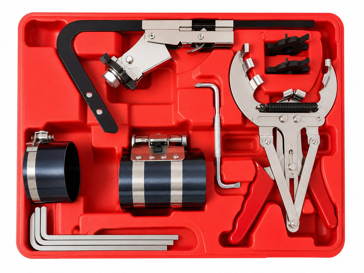 Dugattyúgyűrű szerelő készlet GEBO TOOLS