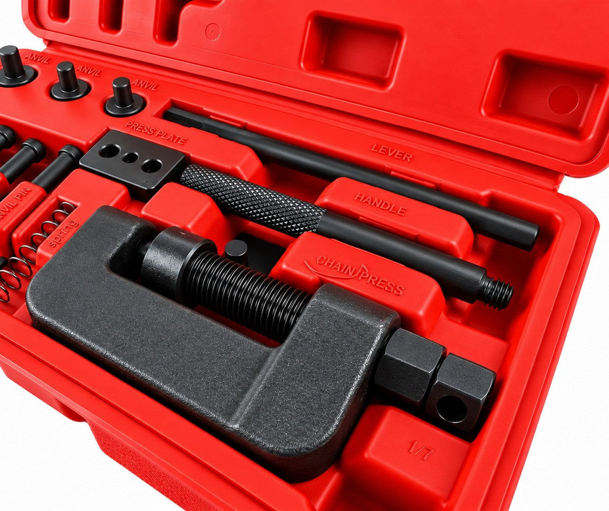 Motorkerékpár lánc prés GEBO TOOLS