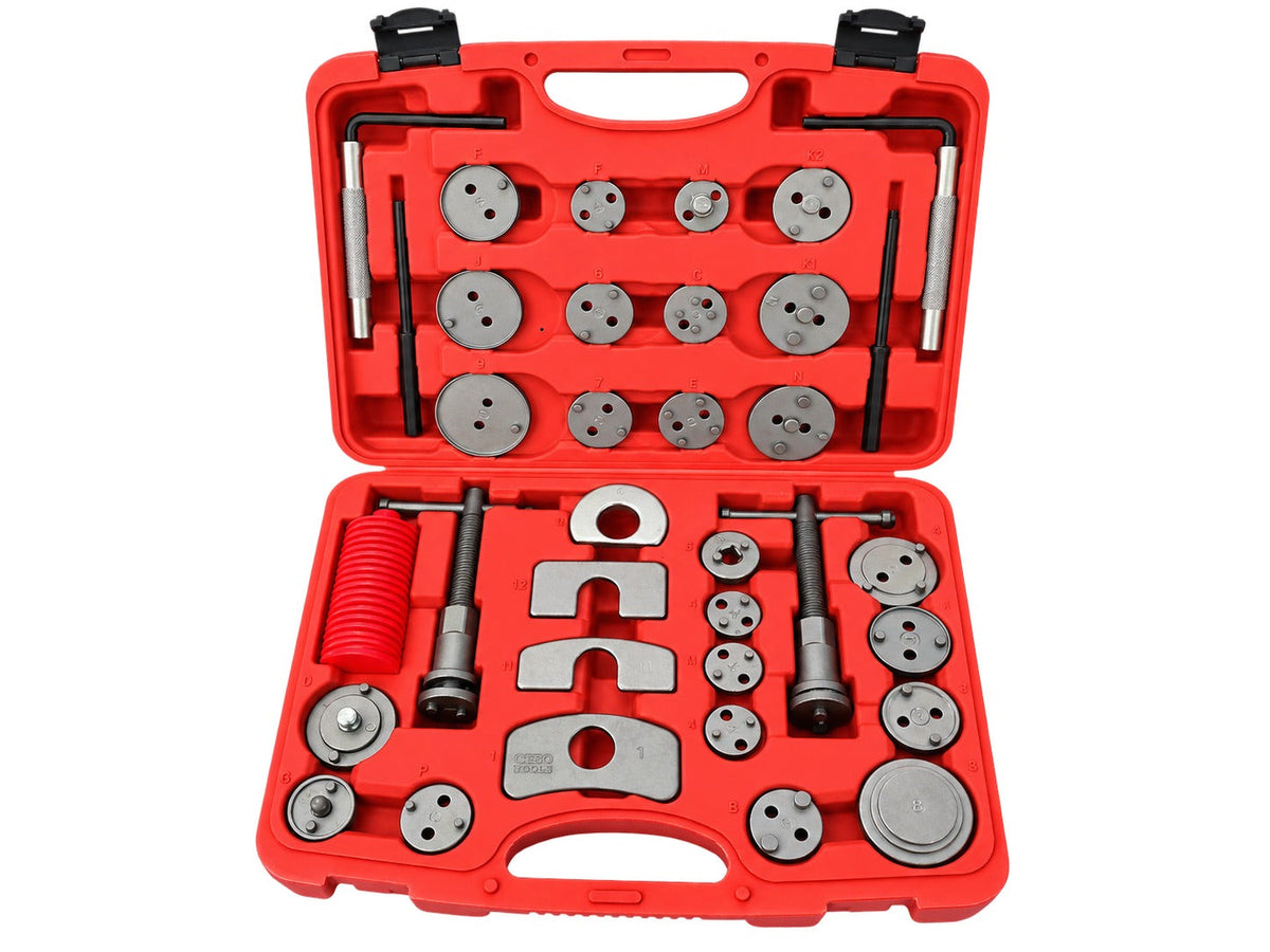 Féknyereg visszanyomó készlet 35 db GEBO TOOLS