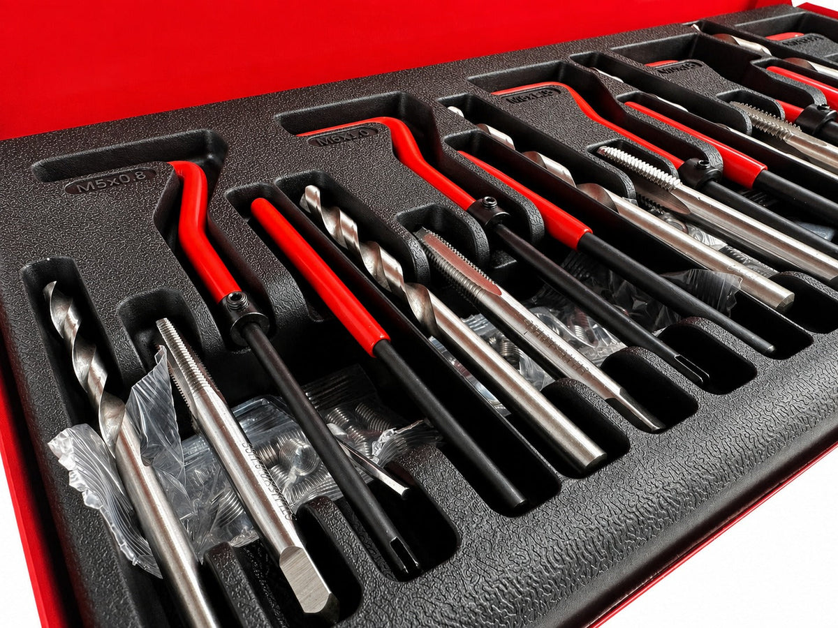 Menetjavító készlet m5 m6 m8 m10 M12 GEBO TOOLS
