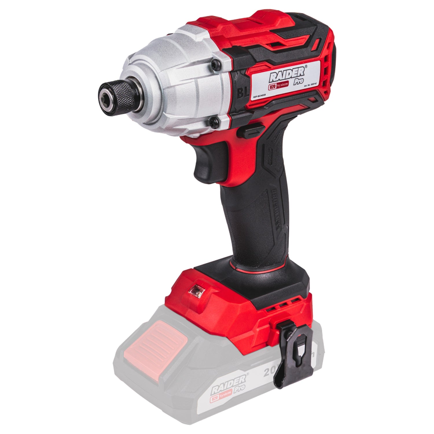 Ütvefúró és csavarozó 1/4" hex 180 NM RAIDER