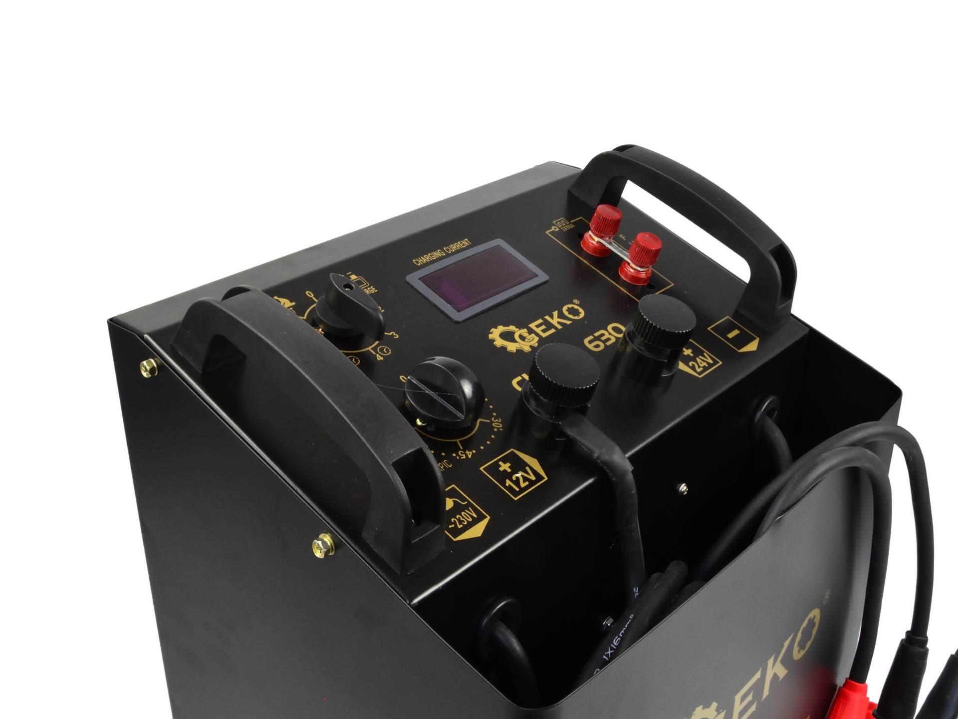 AUTÓ AKKUMULÁTOR INDÍTÓ - TÖLTŐ EGYENIRÁNYÍTÓVAL