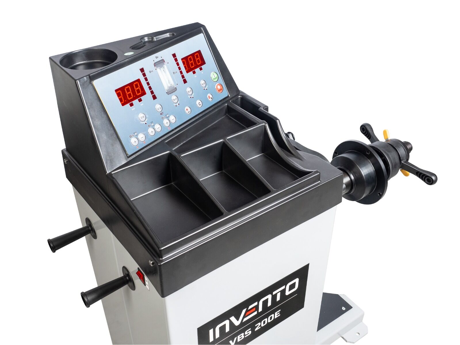 FÉLAUTOMATA CENTÍROZÓ - KERÉKKIEGYENSÚLYOZÓ GÉP 24" INVENTO VBS 200E