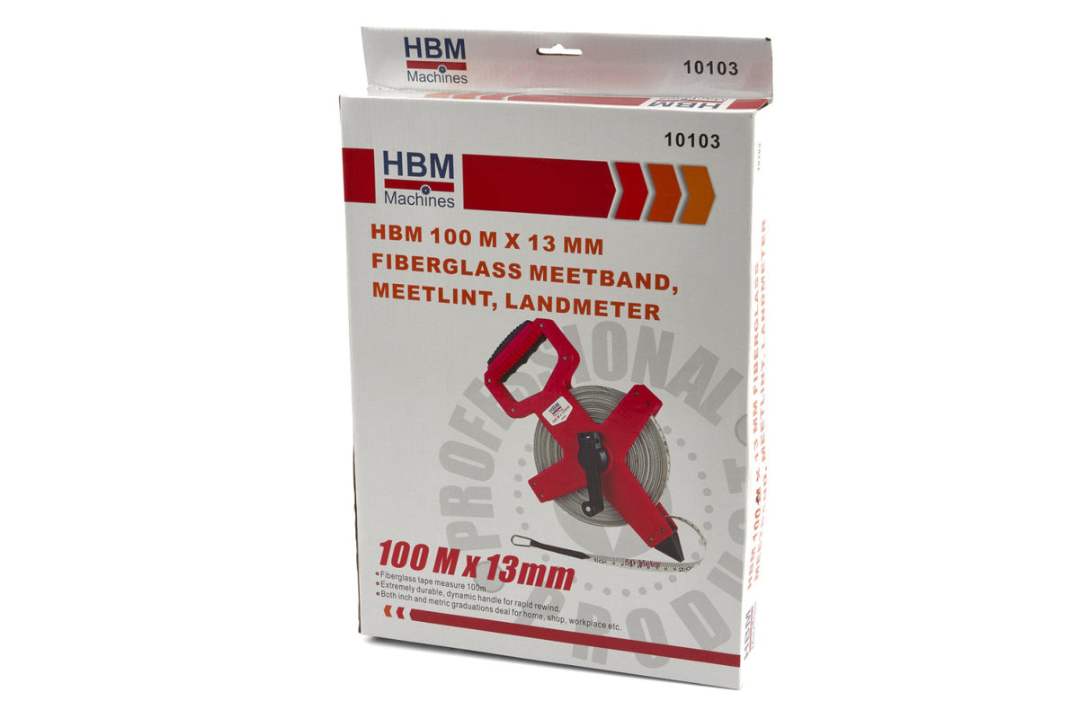 Üvegszálas mérőszalag 100m HBM
