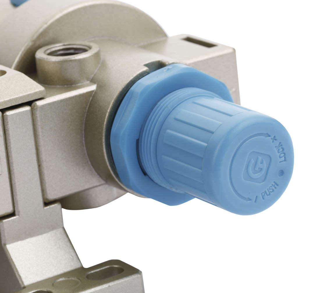 Vízleválasztó olajozó nyomásszabályozóval 1/2" p-620