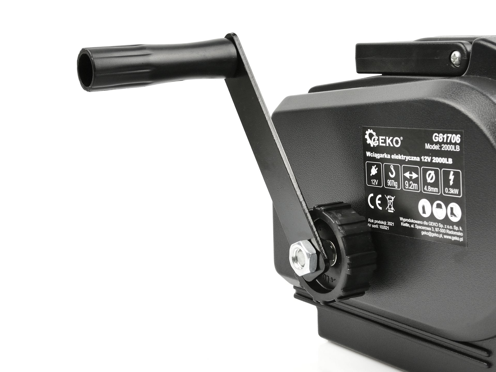 ELEKTROMOS CSÖRLŐ 12V 2000LB / 907KG