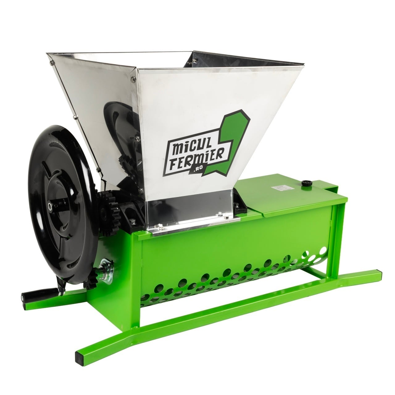 Kézi szőlődaráló bogyózóval, 30 l-es tartállyal, 600 kg/h