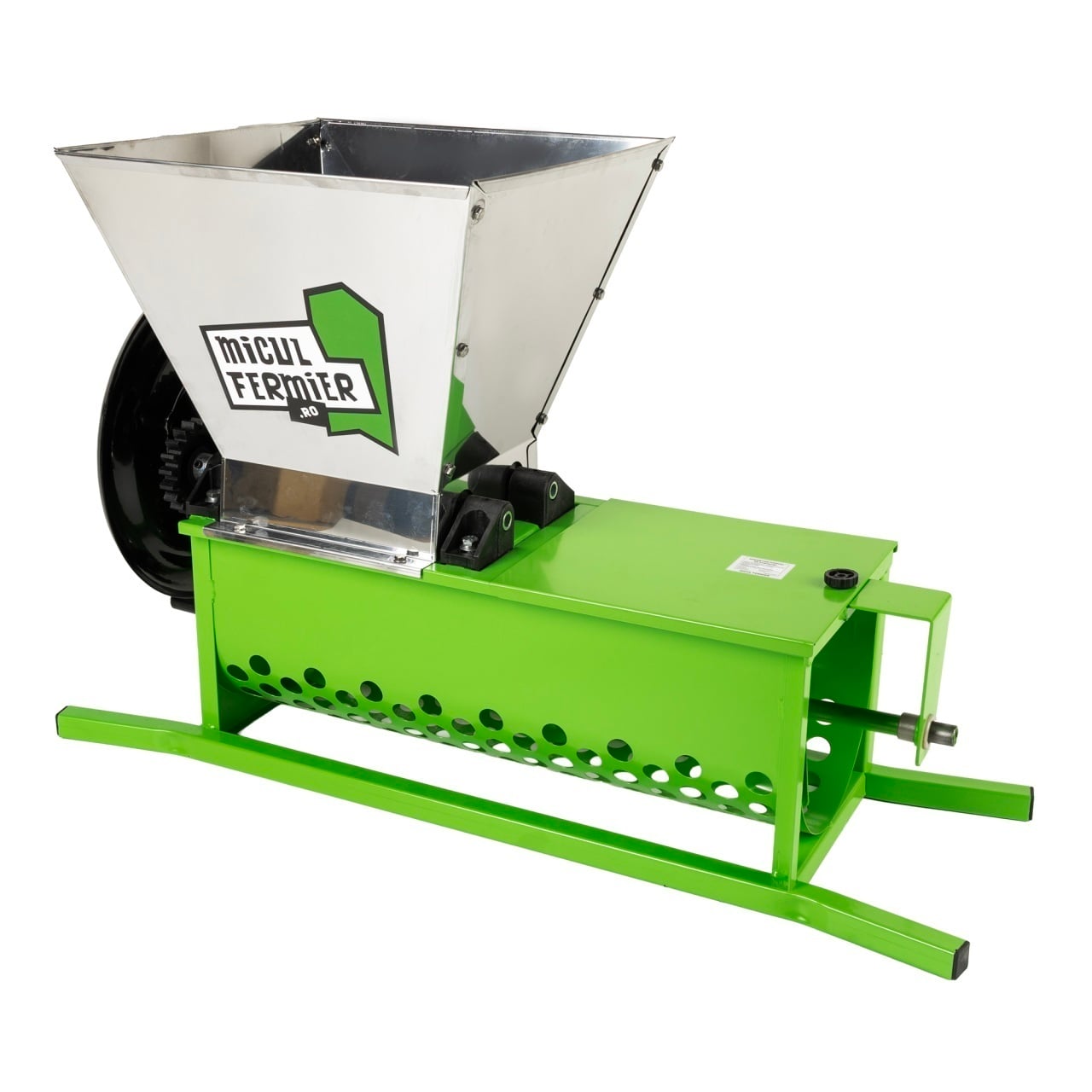 Kézi szőlődaráló bogyózóval, 30 l-es tartállyal, 600 kg/h