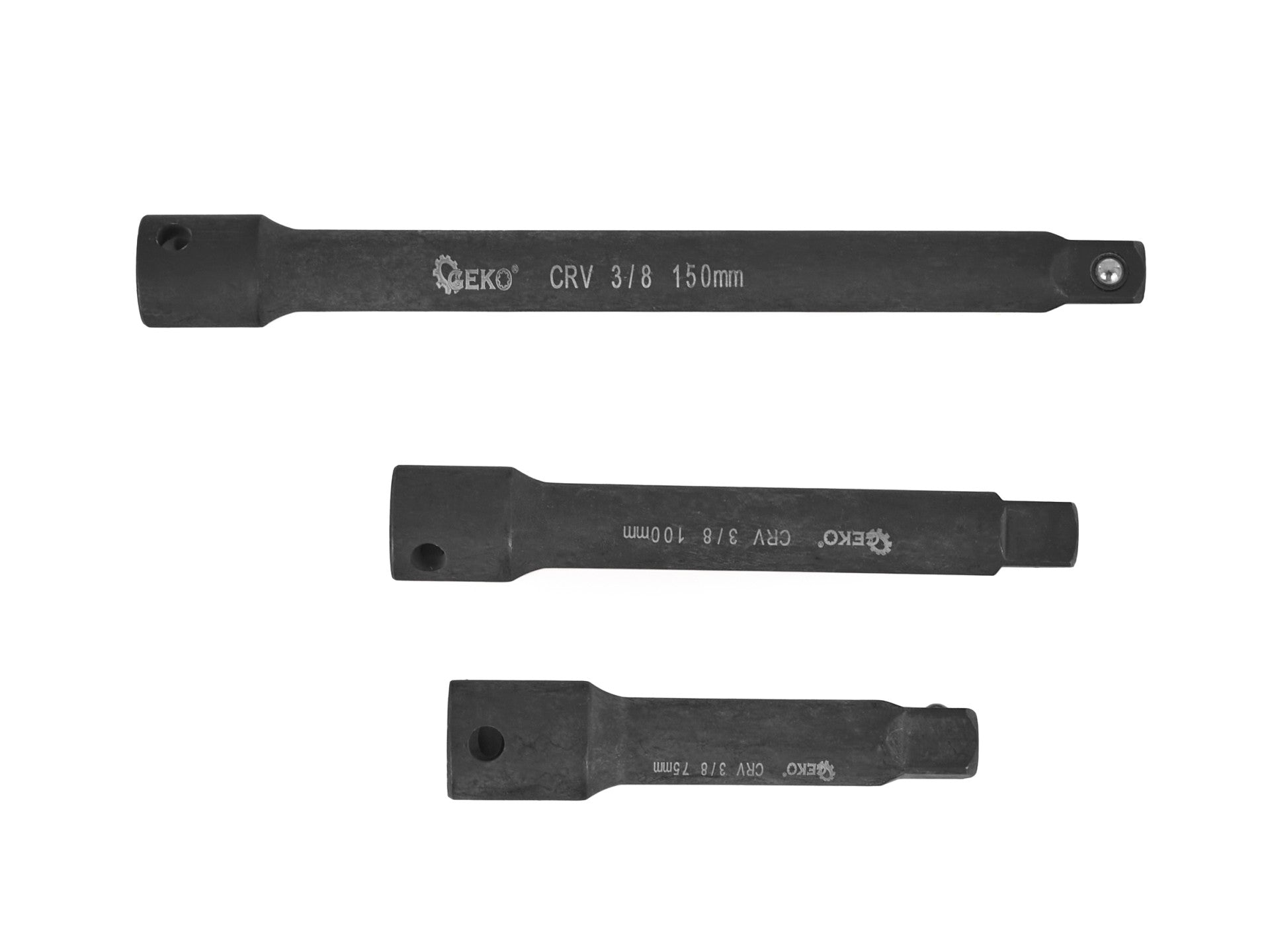 GÉPI HOSSZABÍTÓ KÉSZLETE 1/4 3/8 1/2 9 DARAB