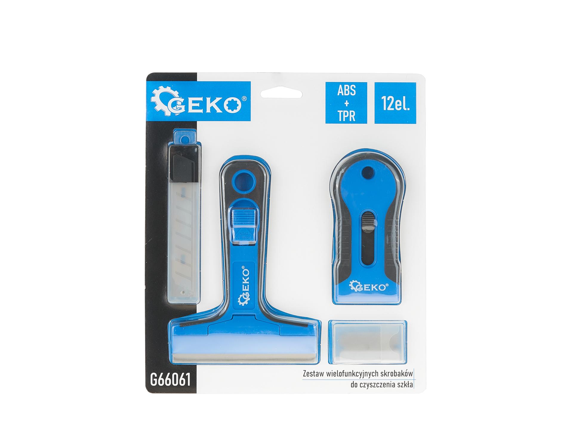 MULTIFUNKCIÓS KAPARÓ KÉSZLET ÜVEGABLAK TISZTÍTÁSHOZ 12 DARABOS