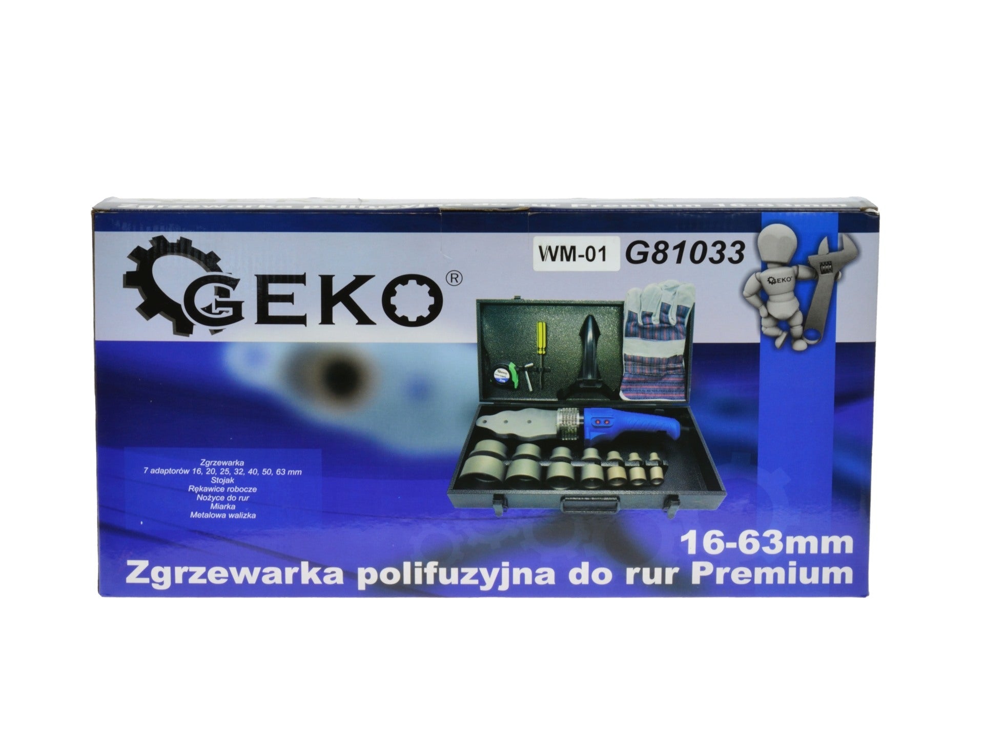 PVC CSŐ HEGESZTŐ GÉP PPR 16-63 MM