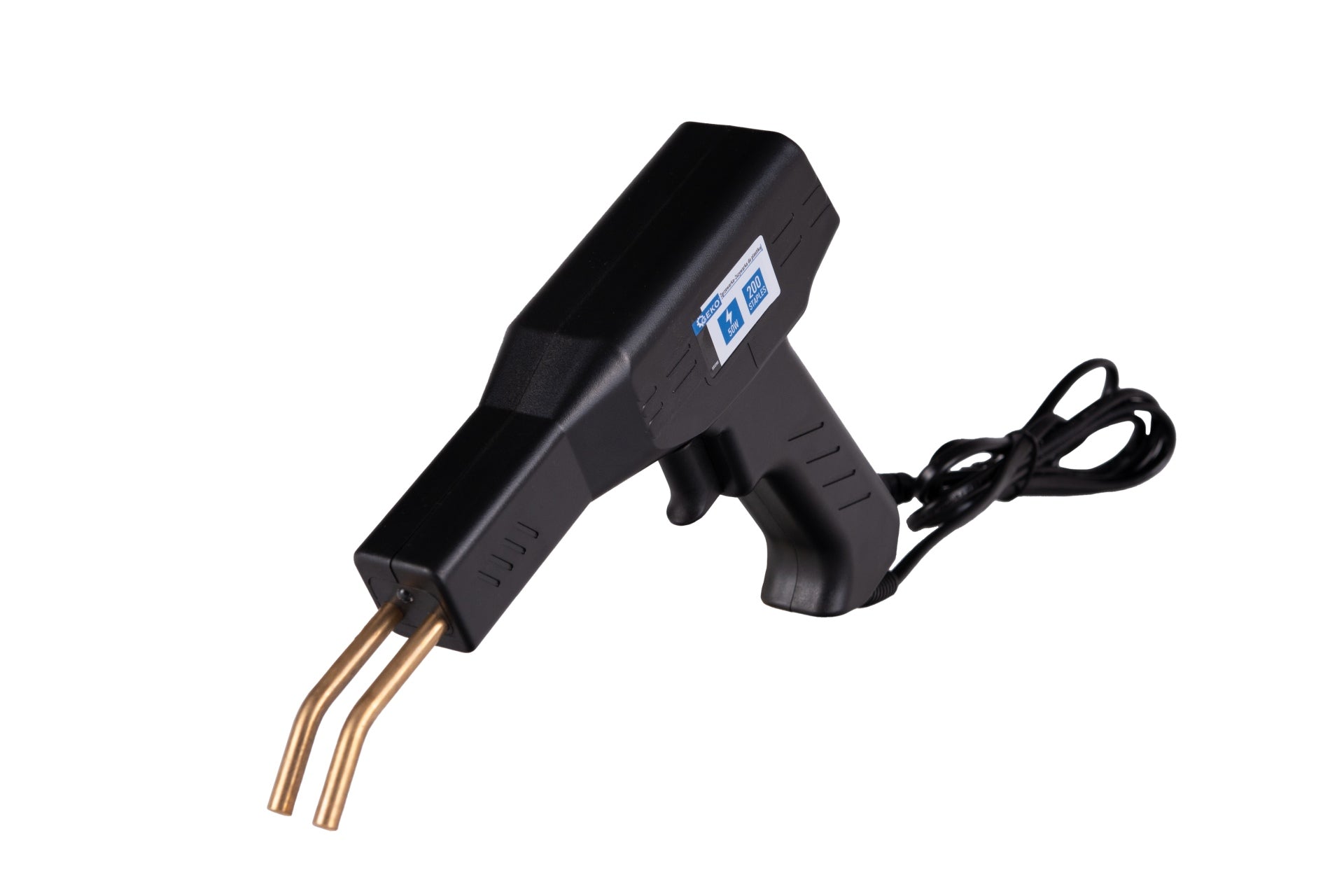 MŰANYAG HEGESZTŐ - RAGASZTÓ PISZTOLY KÉSZLET 50W CU 200 TŰZŐVEL