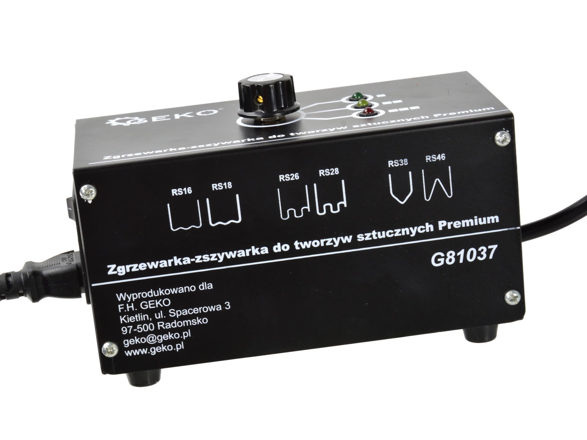 MŰANYAG HEGESZTŐ ÉS TŰZŐ GÉP