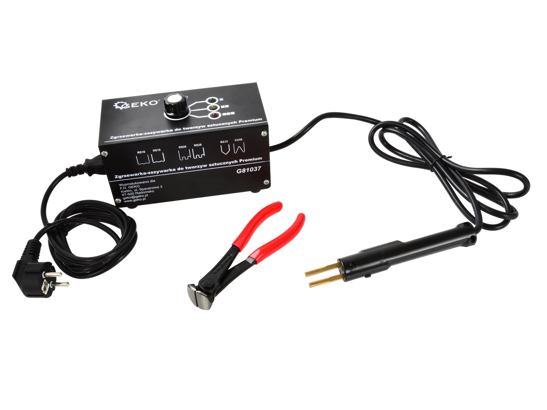 MŰANYAG HEGESZTŐ ÉS TŰZŐ GÉP