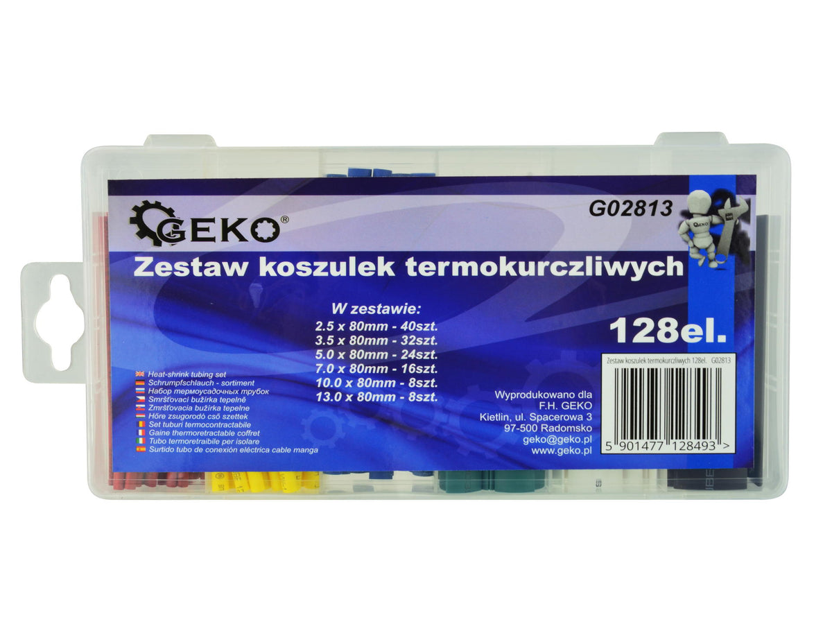 Zsugorcső készlet 128 db