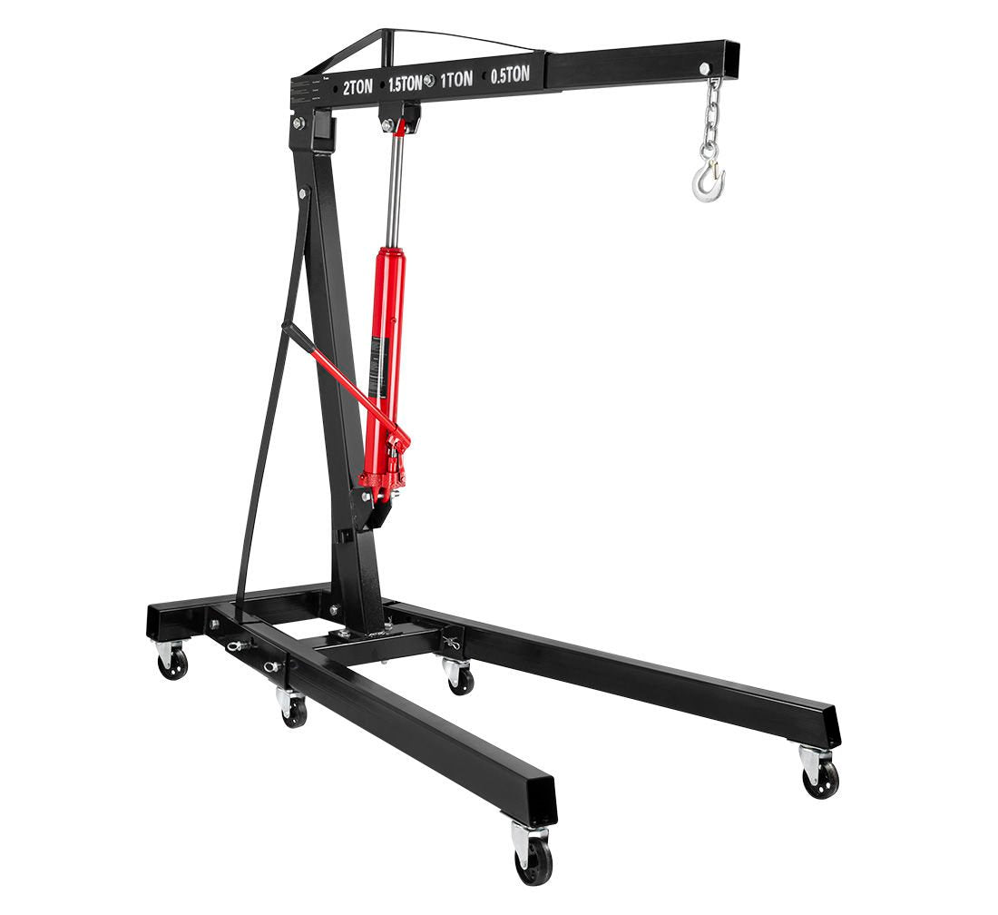 MOTORKIEMELŐ ZSIRÁF 2 T + MOTORTARTÓ ÁLLVÁNY 450 KG + MOTORTARTÓ GERENDA 0,5 T GEBO TOOLS