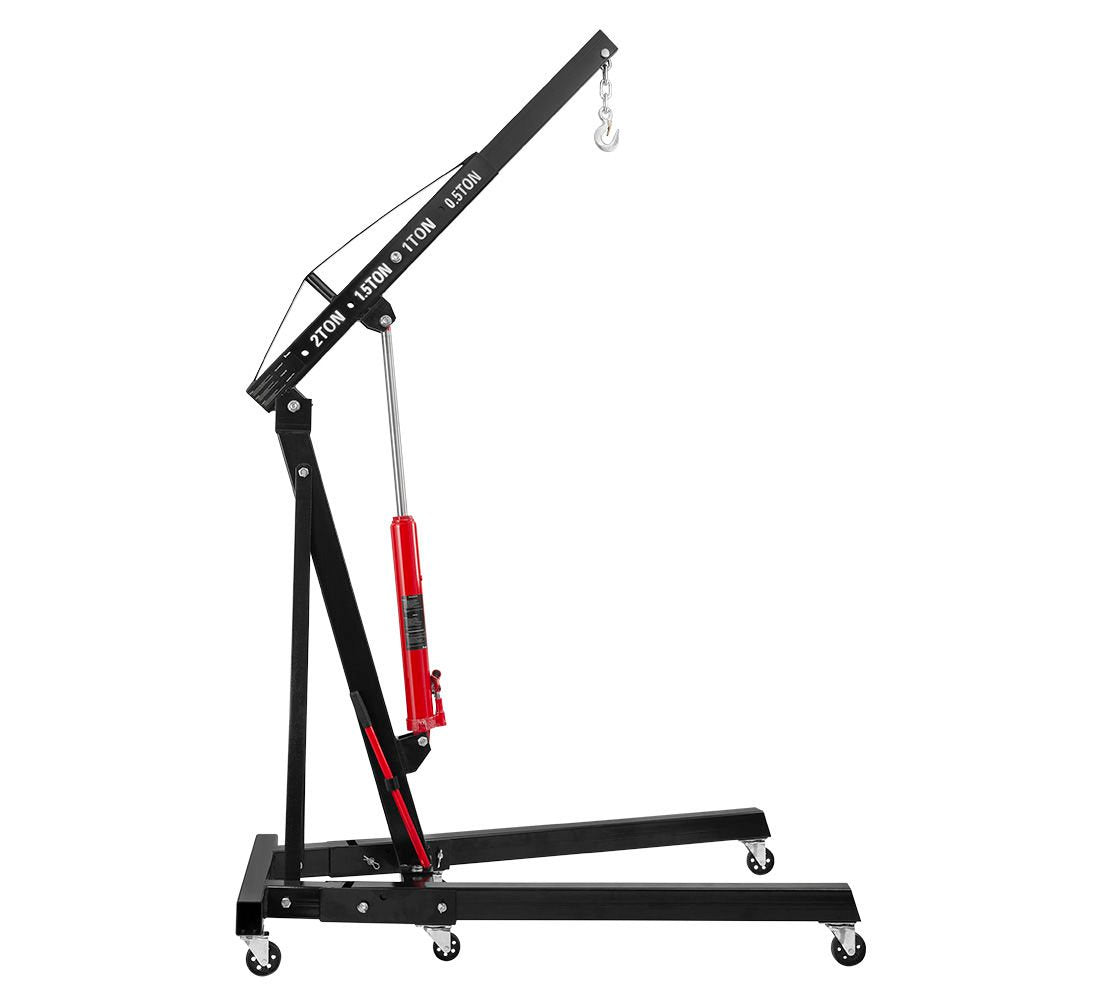 MOTORKIEMELŐ ZSIRÁF 2 T + MOTORTARTÓ ÁLLVÁNY 450 KG + MOTORTARTÓ GERENDA 0,5 T GEBO TOOLS