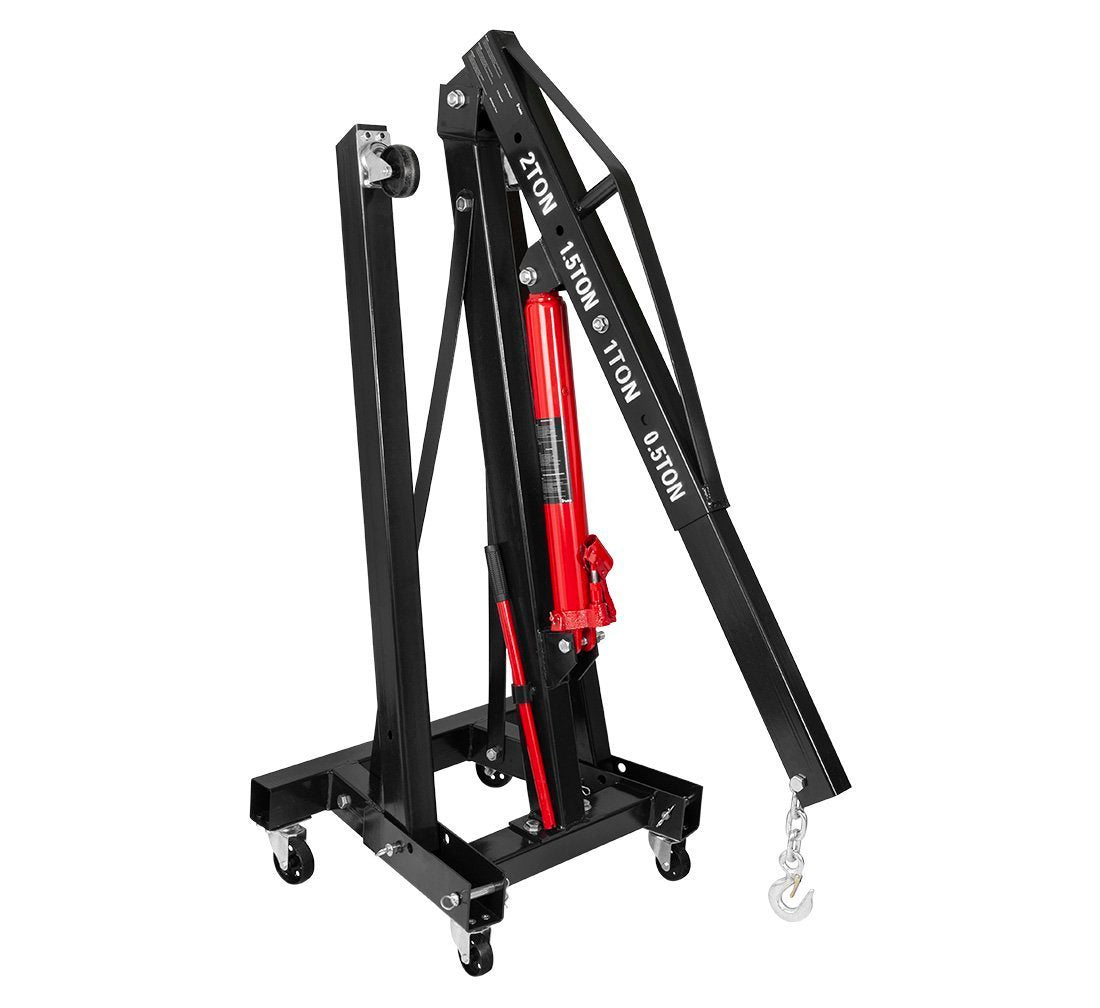 MOTORKIEMELŐ ZSIRÁF 2 T + MOTORTARTÓ ÁLLVÁNY 450 KG + MOTORTARTÓ GERENDA 0,5 T GEBO TOOLS