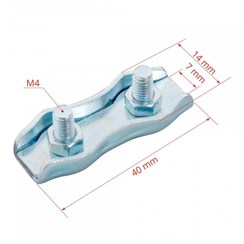 ELEKTROMOS KERÍTÉS VEZETÉK CSATLAKOZÓ 2-4 MM 5 DARAB