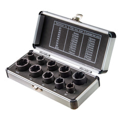 DUGÓKULCS KÉSZLET SÉRÜLT CSAVAROKHOZ 3/8 9-19MM TOPMASTER 10 DB