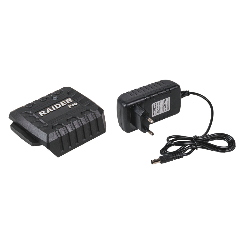 TÖLTŐ ÉS AKKUMULÁTOR KÉSZLET 20V 2.0Ah RAIDER