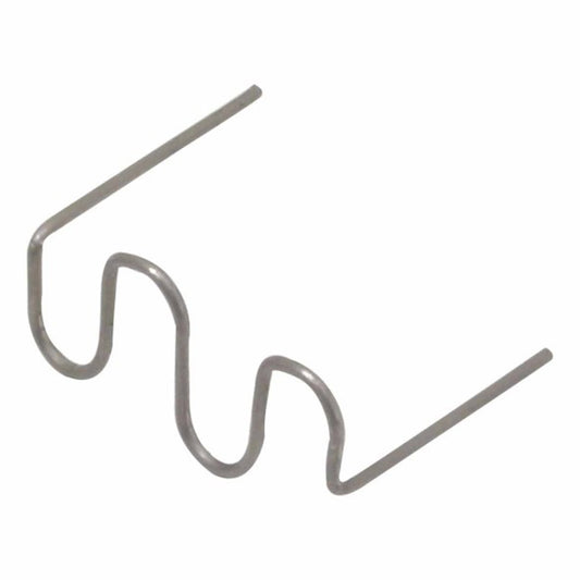 HULLÁM TÍPUSÚ ROZSDAMENTES ACÉL TŰZŐKAPOCS KÉSZLET MŰANYAG FORRASZTÁSHOZ 0.6 MM 100 DB