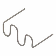 HULLÁM TÍPUSÚ ROZSDAMENTES ACÉL TŰZŐKAPOCS KÉSZLET MŰANYAG FORRASZTÁSHOZ 0.6 MM 100 DB