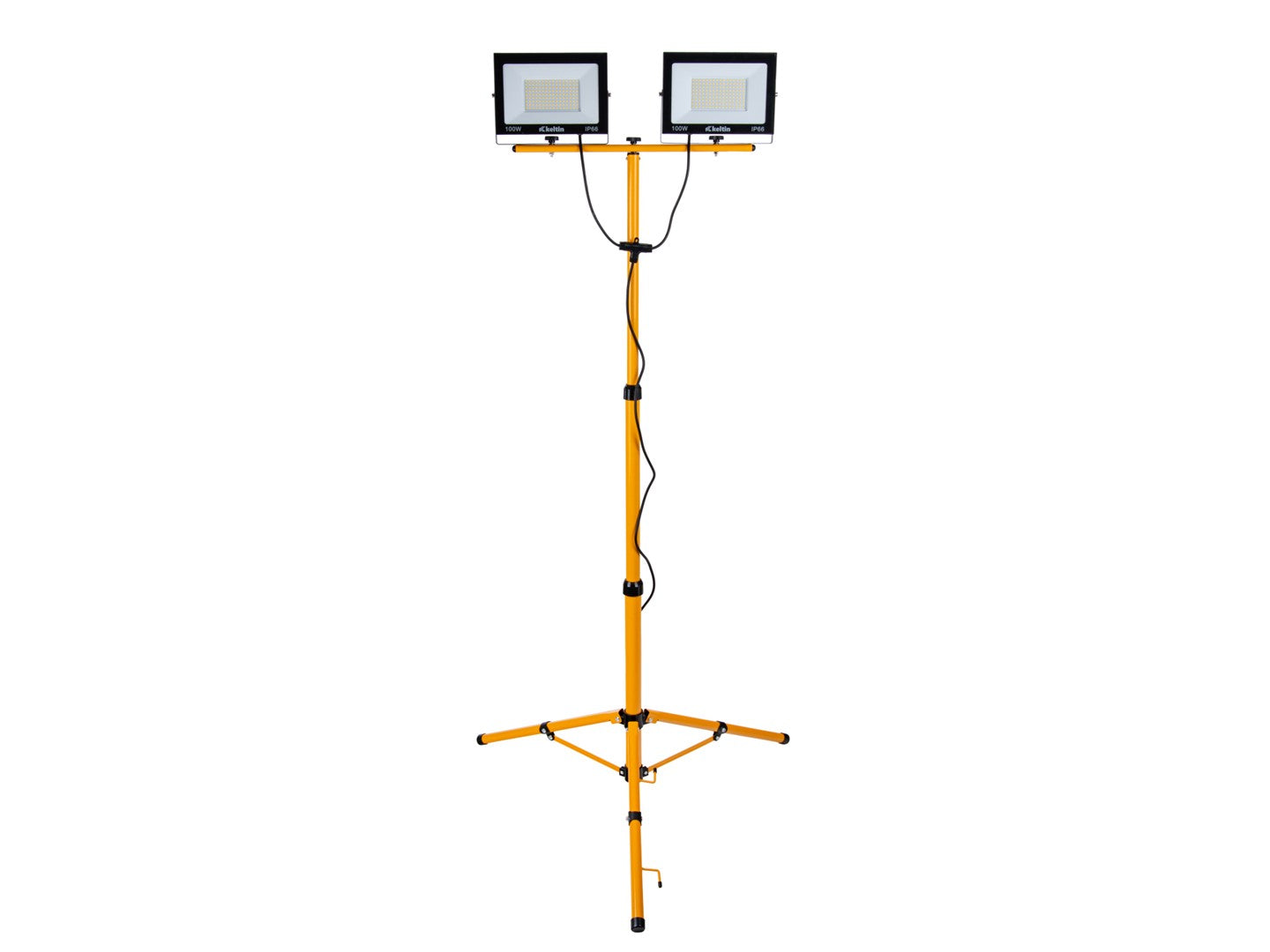 LED MUNKALÁMPA 2 X 100W 6500K ÁLLÍTHATÓ ÁLLVÁNNYAL