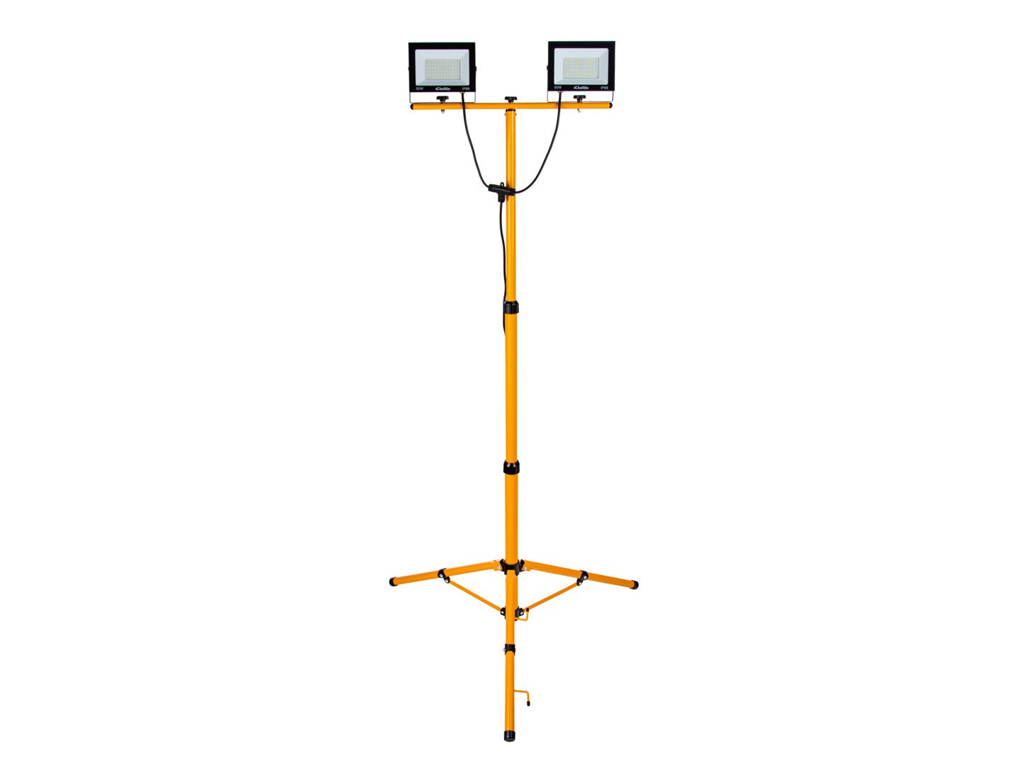 LED MUNKALÁMPA 2 X 50W 6500K ÁLLÍTHATÓ ÁLLVÁNNYAL