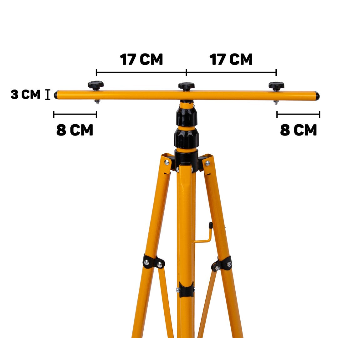 LED MUNKALÁMPA 2 X 50W 6500K ÁLLÍTHATÓ ÁLLVÁNNYAL