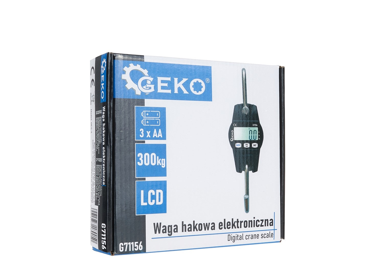 DIGITÁLIS DARUMÉRLEG 300 KG GEKO